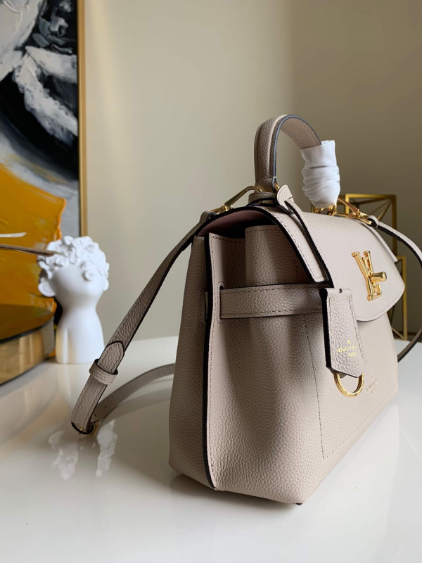 Interior view of modern sleek women's handbag – women's statement bag