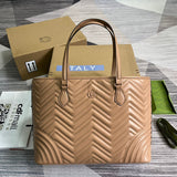 Front view of signature refined women's handbag – women's luxury accessory