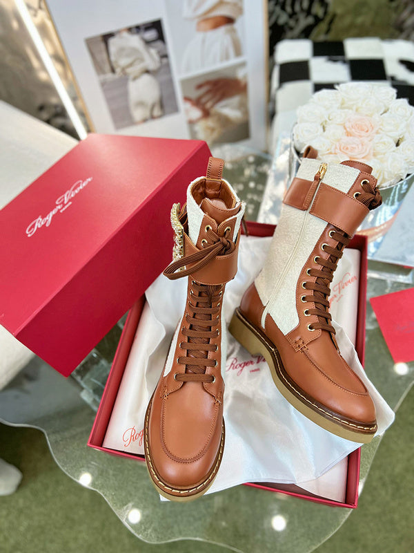 Roger Vivier luxury shoes close-up — premium authentic designer style