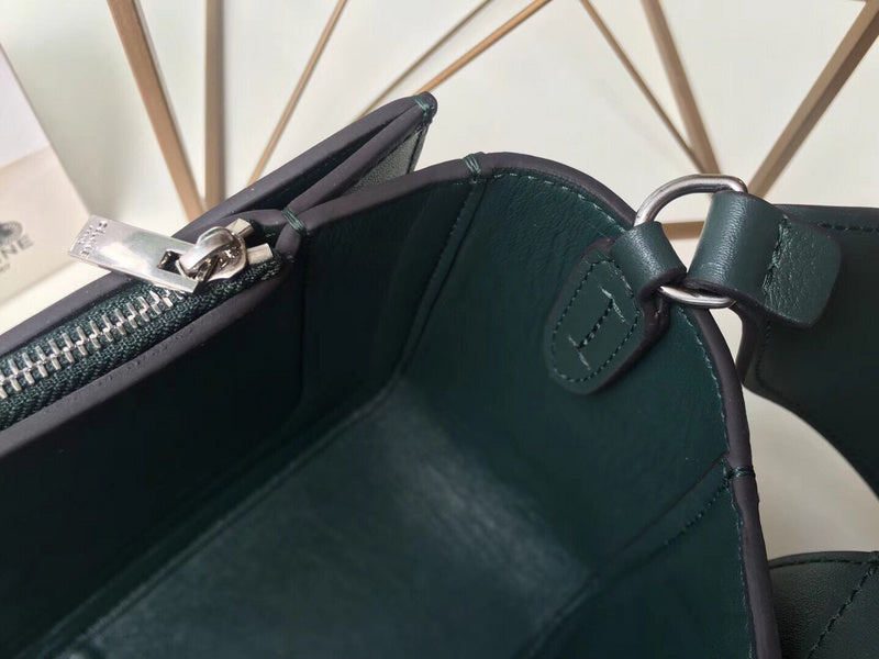 Front view of classic signature women's handbag – women's luxury handbag