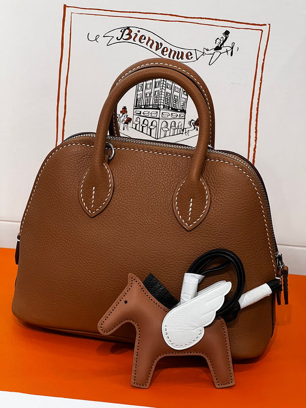 Close-up detail of minimalist bag design