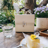  tailored carryall bag styled with outfit