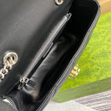 Back view of statement refined women's handbag – women's statement bag