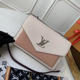Front view of chic classic women's handbag – women's luxury handbag