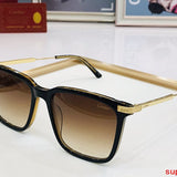Close-up detail view of Cartier unisex sunglasses