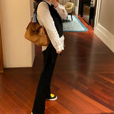 Fluid handbag styled for everyday wear