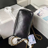 Zivas Charm Modern Edge Luxury Handbag (Refined Modern Silhouette) – Back View