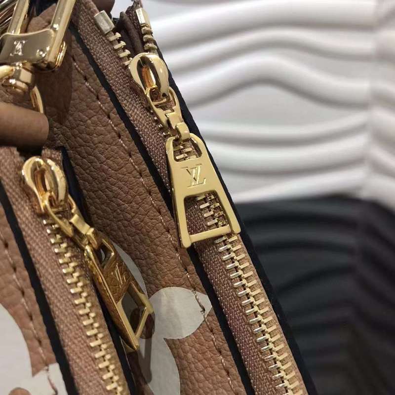 Top view of modern signature women's handbag – women's premium purse