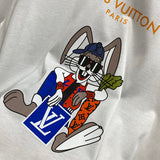 Back view of Louis Vuitton cotton t-shirt with tailored silhouette