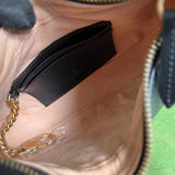 Handle and strap detail of statement elevated women's handbag – women's statement bag