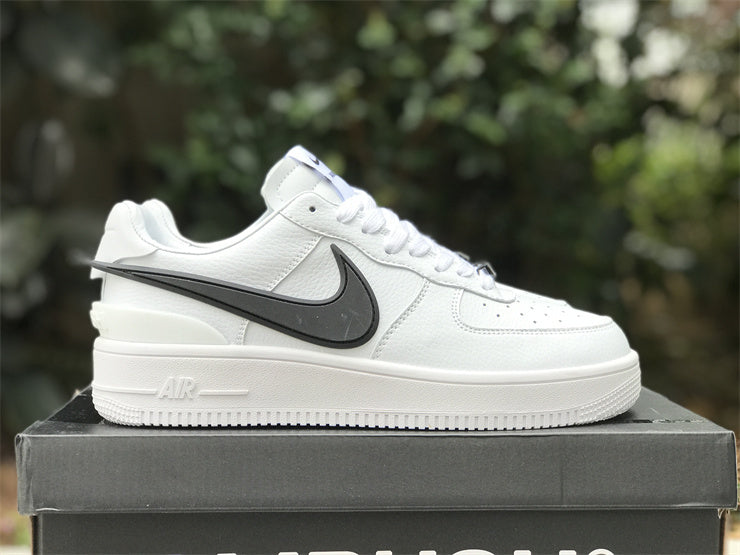 Nike Streetwear sneakers in neutral cream streetwear statement look front view