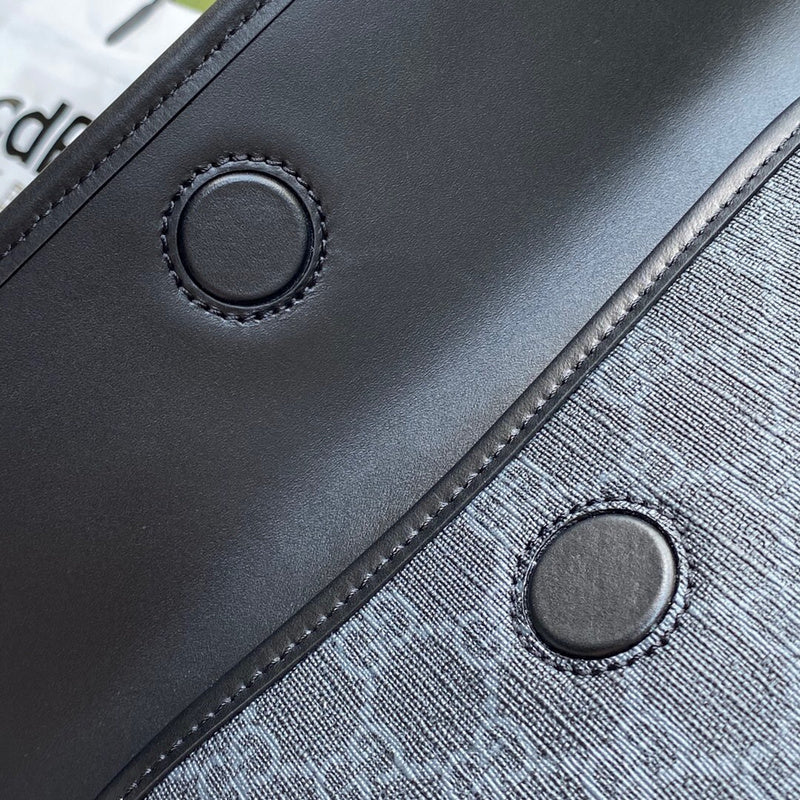 Handle and strap detail of elevated structured women's handbag – women's premium purse