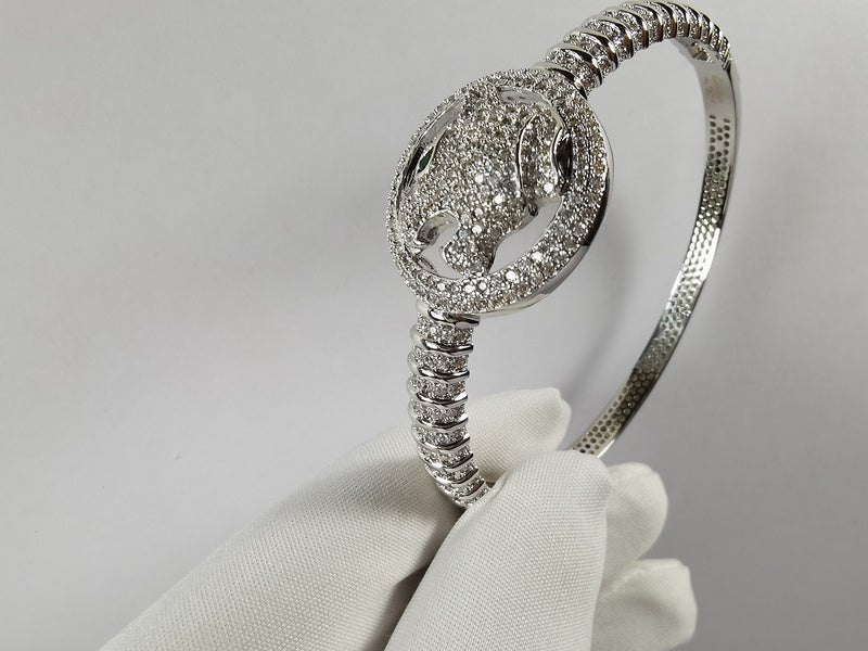Front view of Cartier unisex jewelry piece