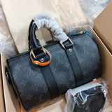 smart top-handle bag detail view showing craftsmanship