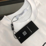 Flat lay presentation of Givenchy luxury clothing with relaxed-fit cut