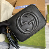 Back view of refined premium women's handbag – women's designer-style accessory