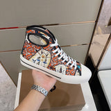 Modern Faux Leather Shoes - Statement Everyday Style | Women's Luxury Shoes #1321 - front view (image 1) of designer-inspired shoes