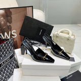 Saint Laurent luxury shoes detail view — premium authentic designer style