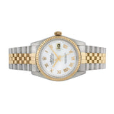 Front view of Rolex men's watch