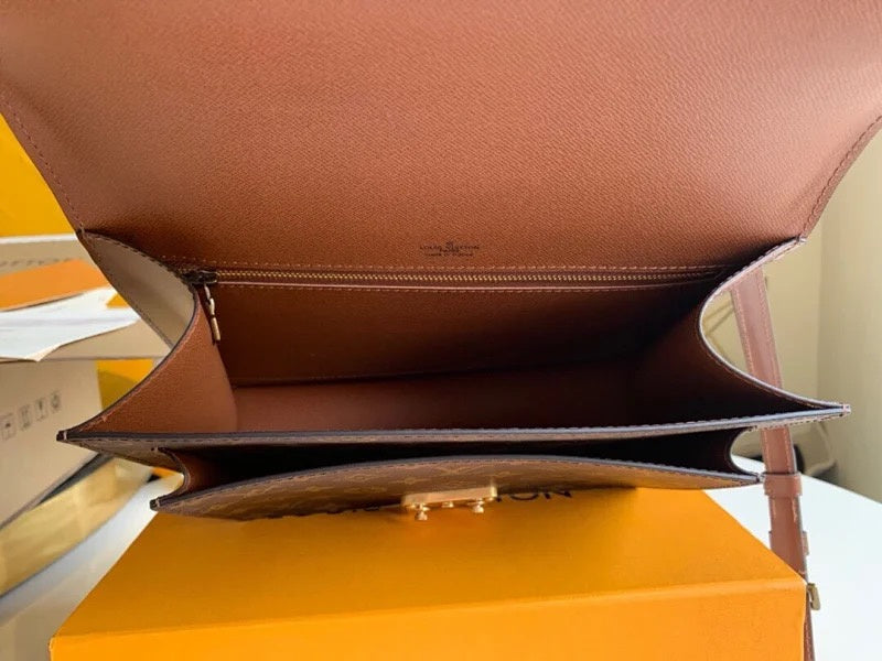 Back view of everyday-luxe sleek women's handbag – women's everyday handbag