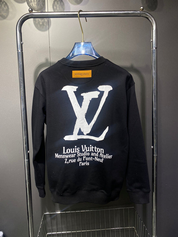 Full styled look of Louis Vuitton luxury clothing with runway-inspired design