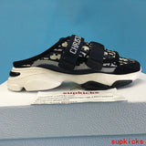 Dior Tan High-Top Sneakers - Front View