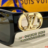 Angled view of Louis Vuitton unisex sunglasses