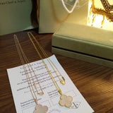 Front view of Van Cleef & Arpels unisex jewelry piece