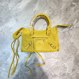 Bold Premium PU Leather Handbag - Chic Everyday Appeal | Women's Designer-Inspired Purse #688 - back view (image 4) of designer-inspired handbag