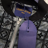 Full styled look of Louis Vuitton luxury clothing with tailored silhouette
