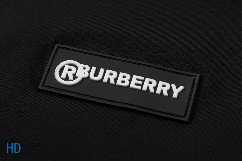 Burberry t-shirt close-up — premium authentic designer style