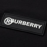 Close-up of Burberry t-shirt craftsmanship