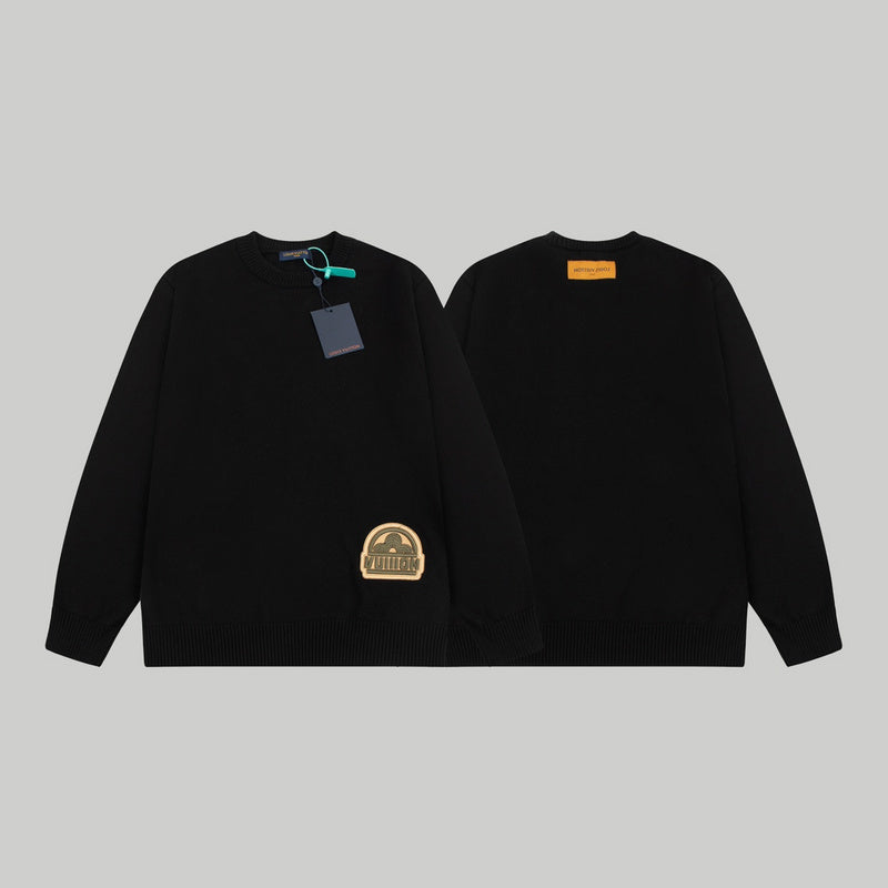 Full styled look of Louis Vuitton luxury clothing with relaxed-fit cut