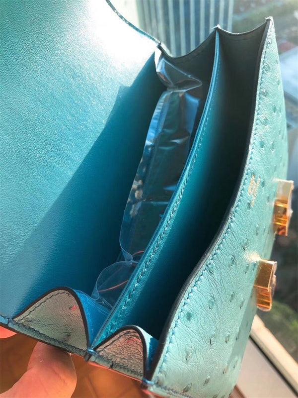 Interior view of considered premium bag