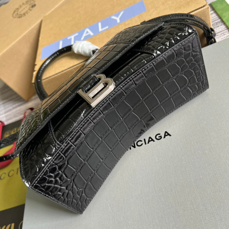 Styled lifestyle shot of sleek statement women's handbag – women's premium purse