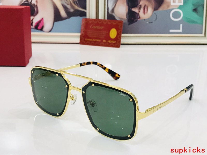Front view of Cartier unisex sunglasses