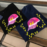 Side profile of Louis Vuitton cotton t-shirt with everyday silhouette
