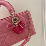 Front view of refined elevated women's handbag – women's designer-style accessory
