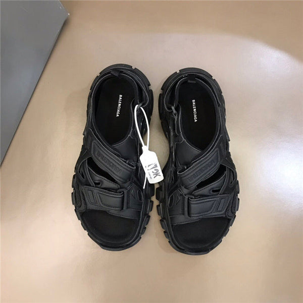 Balenciaga Burgundy Pointed-Toe Flats - Front View