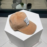 Angled view of Burberry unisex cap