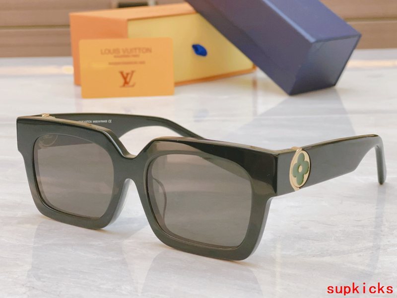 Lifestyle view of Louis Vuitton unisex sunglasses