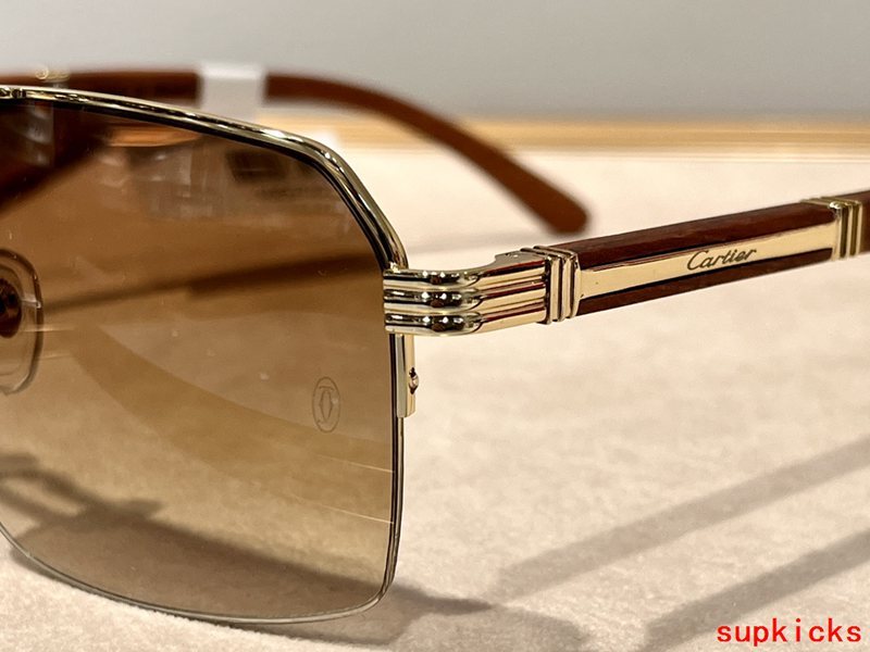 Front view of Cartier unisex sunglasses