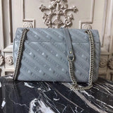 Understated Vegan Leather Handbag - Versatile Everyday Design | Women's Premium Handbag #829 - back view (image 4) of designer-inspired handbag