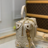 Interior view of premium polished women's handbag – women's designer-style accessory