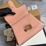 Close-up detail of statement sleek women's handbag – women's statement bag