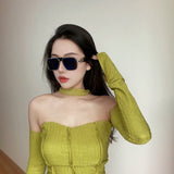 Angled view of Louis Vuitton unisex sunglasses