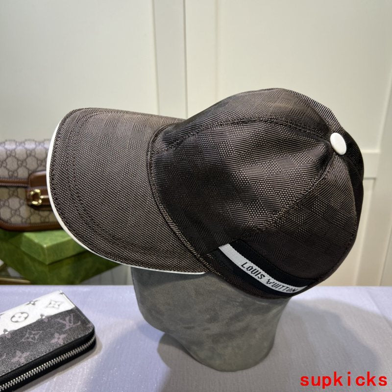 Side view of Louis Vuitton unisex cap