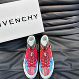 Givenchy Grey Block Heel Pumps - Back View