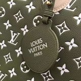 Back view of signature premium women's handbag – women's luxury accessory