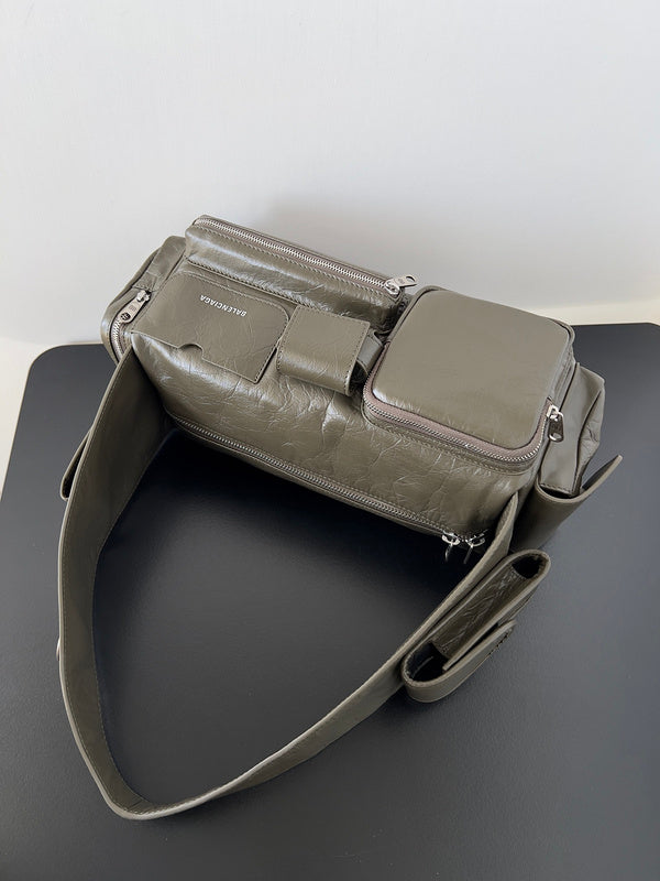 Zivas Charm Refined Structure Fashion Handbag (Thoughtfully Structured Design) – Interior View